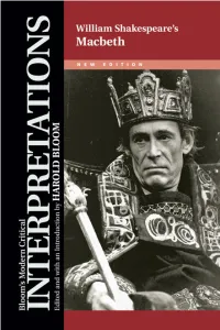Bloom's Modern Critical Interpretations: Macbeth—New Edition