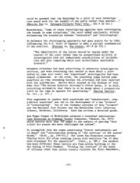 Could Be Assumed That the Knowledge by a Juror of Such Investiga­ Tion Would Work for the ·Benefitof One Party.Rather Than Another ..• " (~Rriet Dow Vs