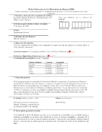 Ficha Informativa De Los Humedales De Ramsar