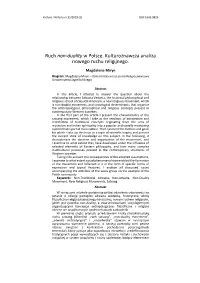 Non-Duality W Polsce