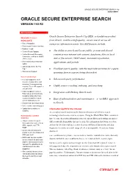 Oracle Data Sheet- Secure Enterprise Search