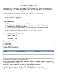 SAUS.SAPAS.19.12.6301 Sanofi Pasteur Expired Returns Good Form