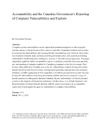 Accountability and Government Discovery of Computer Exploits 1.2.1