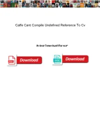 Caffe Cant Compile Undefined Reference to Cv