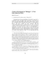 Dialogue”: a View from American States