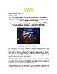 FOR IMMEDIATE RELEASE October 24, 2012 MULTI