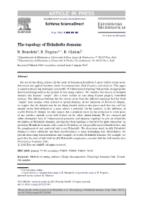 The Topology of Helmholtz Domains R