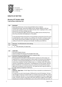 DCC Minutes October 2020