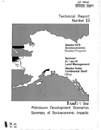 Alaska OCS Socioeconomic Studies Program