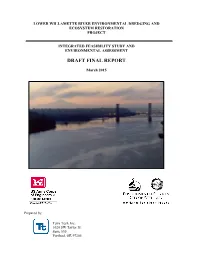 Lower Willamette River Environmental Dredging and Ecosystem Restoration Project