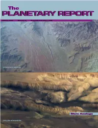 Planetary Report Report