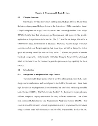 Chapter 4: Programmable Logic Devices