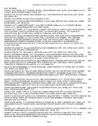 Checkpoint Charlie's Current Inventory 05-11-20 Page 1