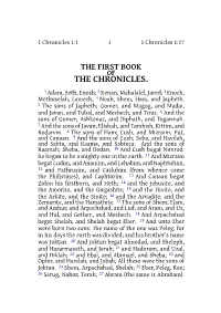 Eng-Rv 1CH.Pdf 1 CHRONICLES