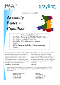 Bwletin Issue 1 Final