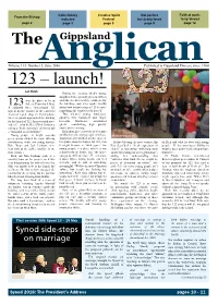 Gippsland Anglican June 2016 View