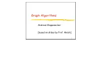 Graph Algorithms