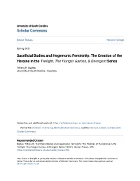 Sacrificial Bodies and Hegemonic Femininity