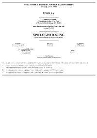 XPO LOGISTICS, INC. (Exact Name of Registrant As Specified in Its Charter)