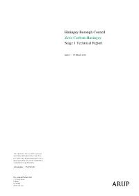 Zero Carbon Haringey Stage 1 Technical Report