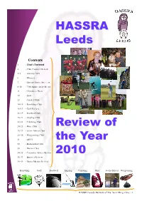 HASSRA Leeds Review of the Year 2010