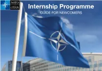 Internship Programme GUIDE for NEWCOMERS