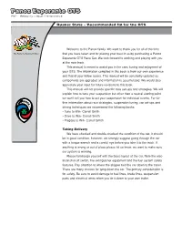 Panoz Esperanteesperante GGTSGTTSS RVP – Reliability / Value / Performance