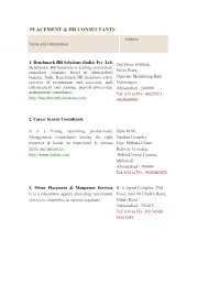 Placement & Hr Consultants
