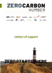 Collection of Letters of Support