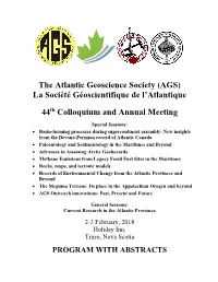Program and Abstracts