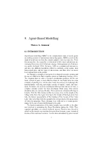 8. Agent-Based Modelling