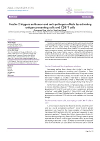 Ficolin-2 Triggers Antitumor and Anti-Pathogen Effects by Activating