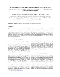 Spatial Correlation Between Interferometric Stacking Pattern Deformation and Damage Distribution of Athens 7-9-99 Earthquake and Its Seismic Sequence