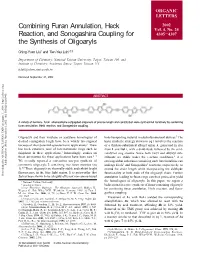 Combining Furan Annulation, Heck Reaction, and Sonogashira Coupling