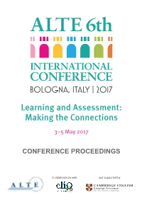 Learning and Assessment: Making the Connections