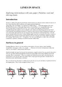 Lines in Space (Pdf)