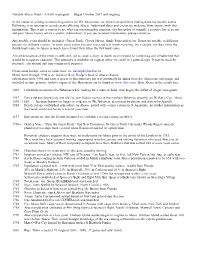 Notable Abaco Dates - a Work in Progress Began October 2003 and Ongoing