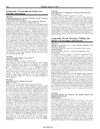 Protein Dynamics, Folding, and Allostery II