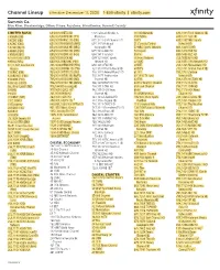 T.V Channel Guide