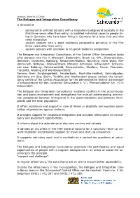 The Refugee and Integration Consultancy Is Directed At
