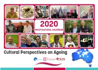 2020 Multicultural Calendar