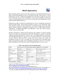 Mobile Applications