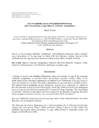 Reinert Anopheline Eggs
