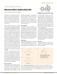 Atomoxetine Hydrochloride