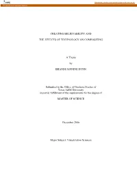 Creating Believability and the Effects of Technology On