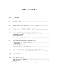Table of Contents