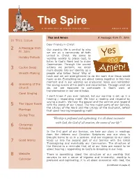 The Spire a Newsletter of Christ Church Ithan Advent 2018