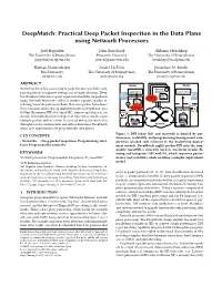 Deepmatch: Practical Deep Packet Inspection in the Data Plane Using Network Processors