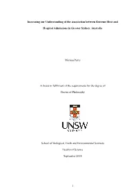 Increasing Our Understanding of the Association Between Extreme Heat And