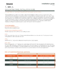 Installation Guide 6656